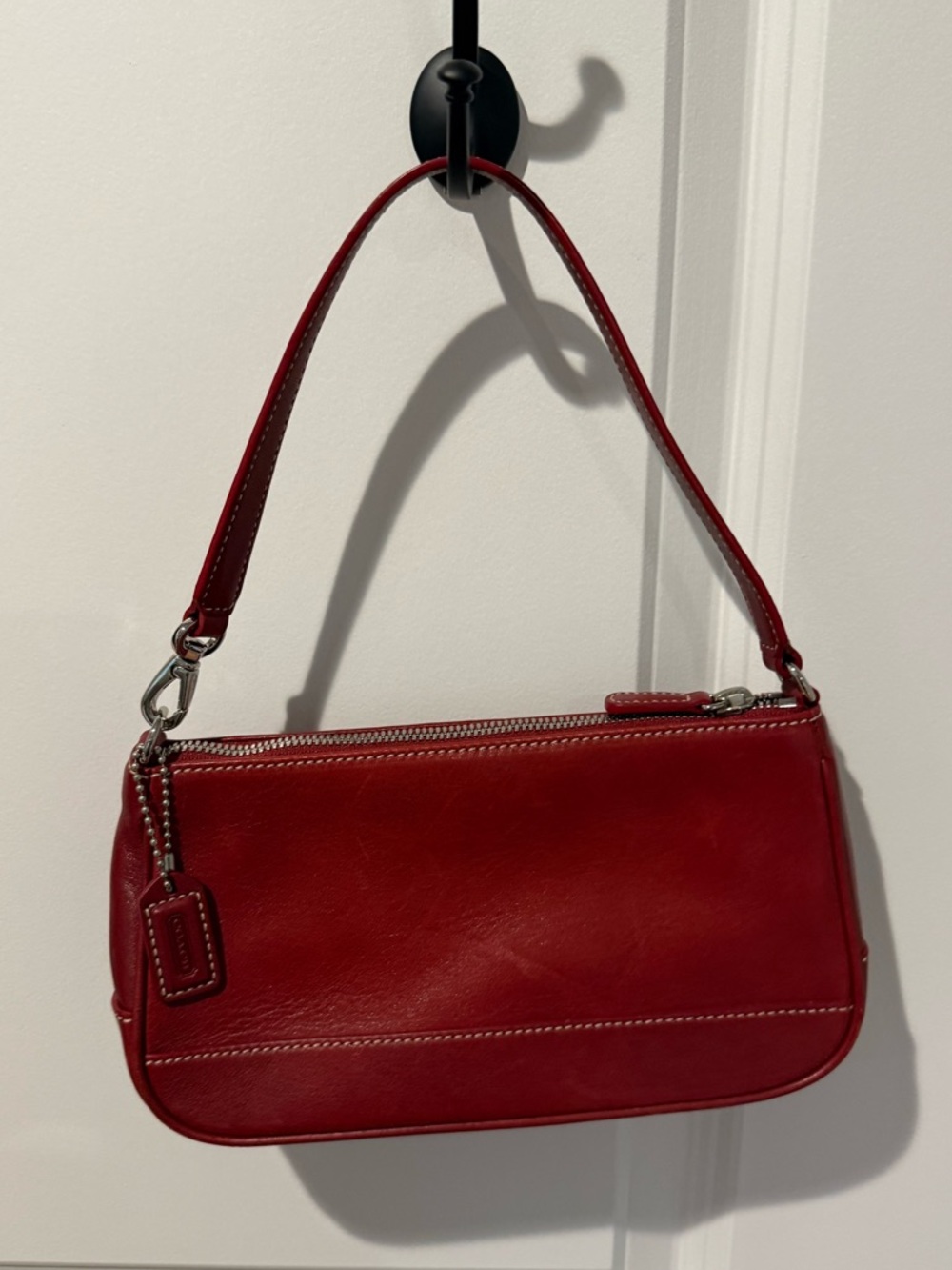 Coach Vintage Leather Hampton Purse Handbag No. A3S-7785 in excellent condition